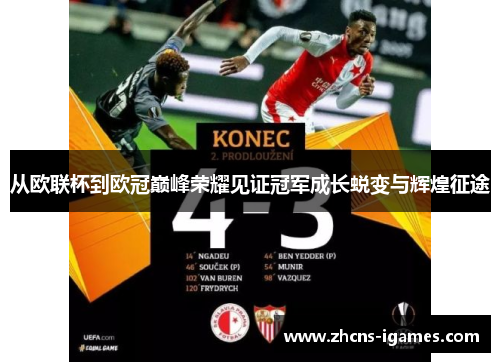 从欧联杯到欧冠巅峰荣耀见证冠军成长蜕变与辉煌征途